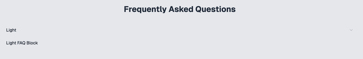 light-faq-block